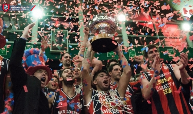 Il San Lorenzo festeggia il titolo 2016 (foto San Lorenzo)